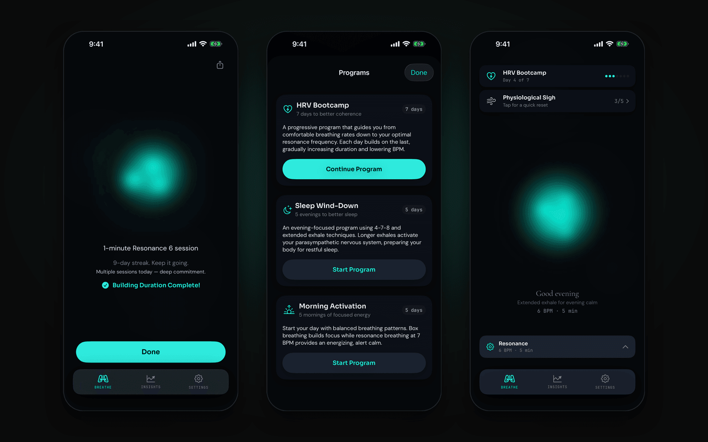 HRV Breathe — Breathing & HRV Tracker