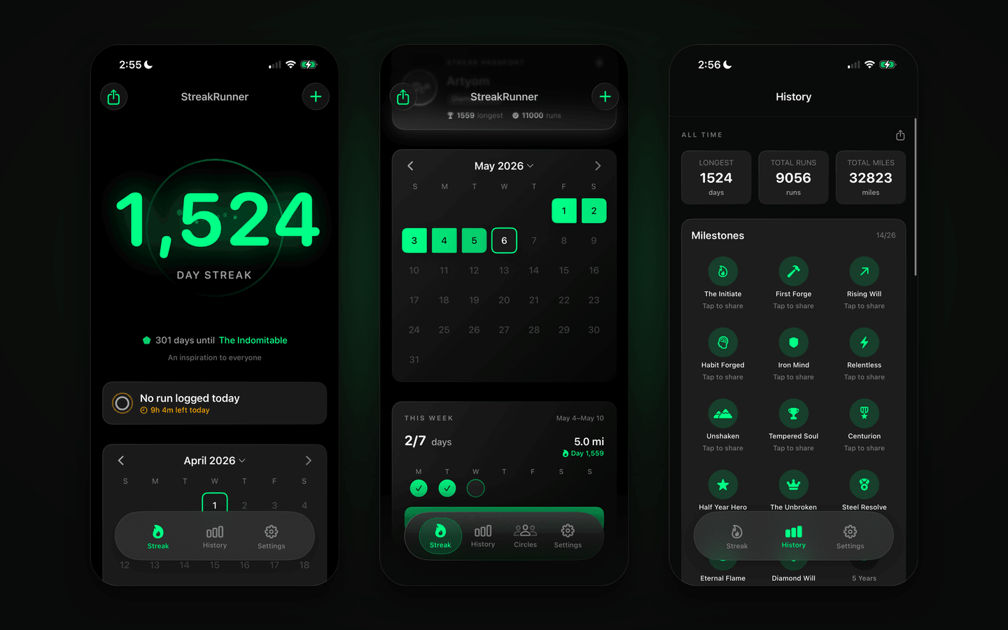 Streak Runner — Daily Running Streak Tracker