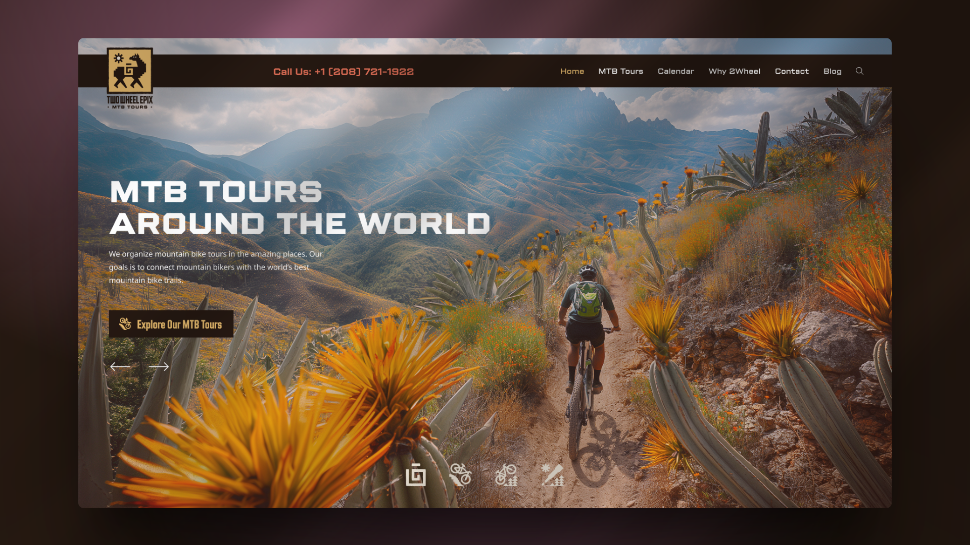2Wheel Epix Website Redesign