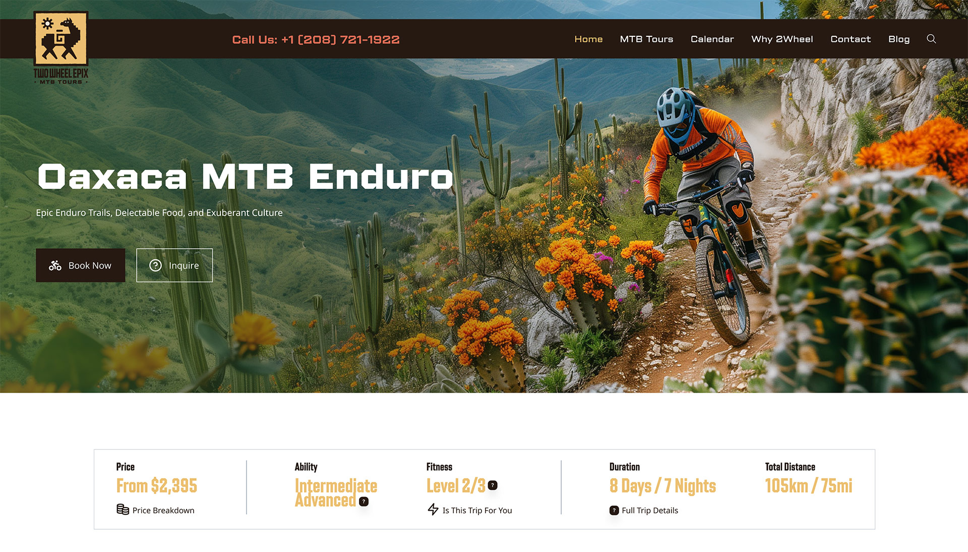 2Wheel Epix Website Redesign