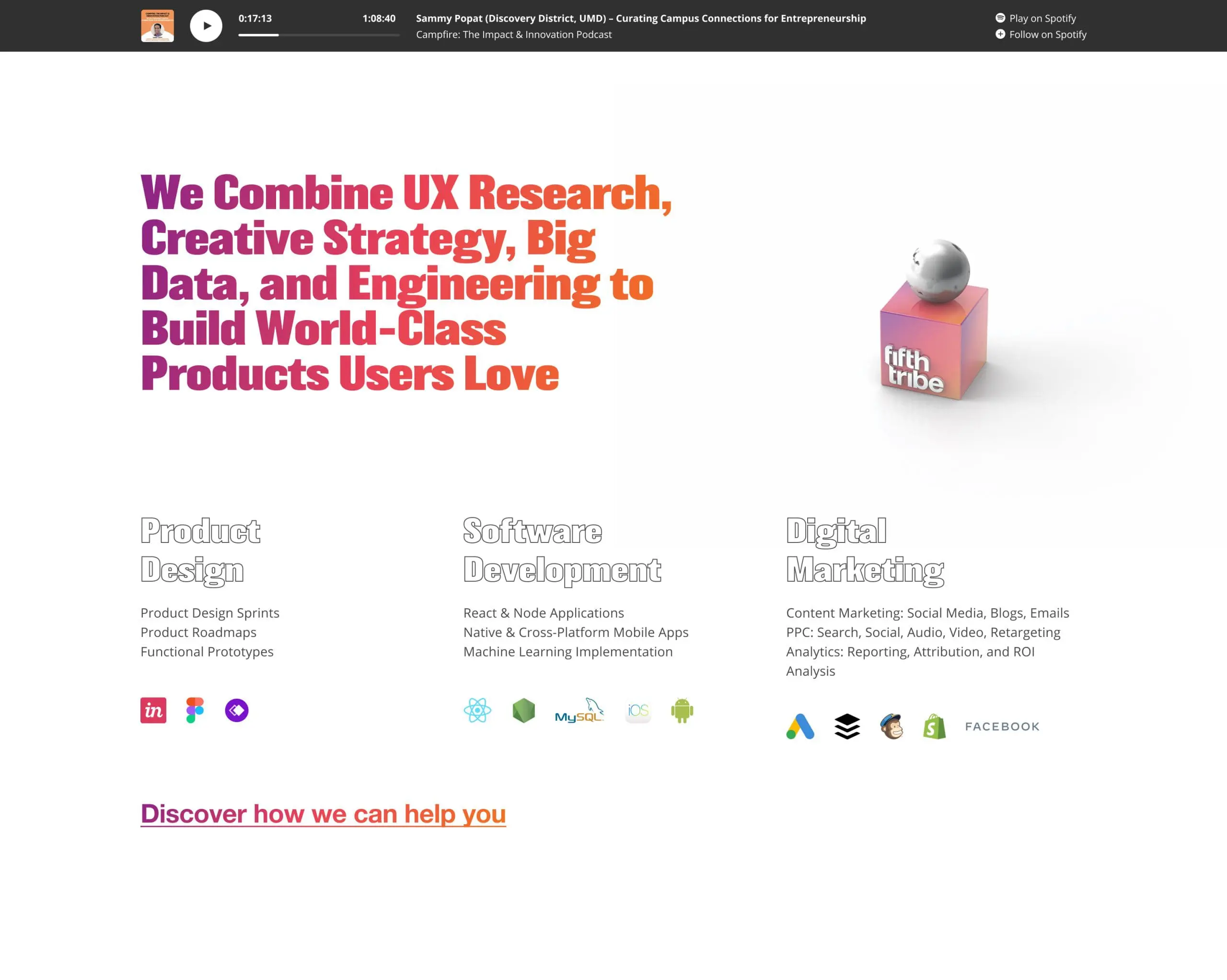 Fifth Tribe UX/UI Design Case Study